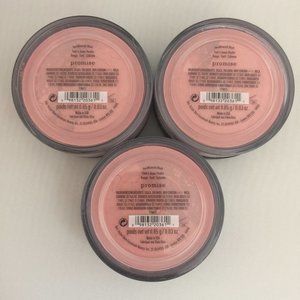 #NWT Original bareMinerals Promise Loose Powder Blush 0.85g/0.03oz - Lot of 3
